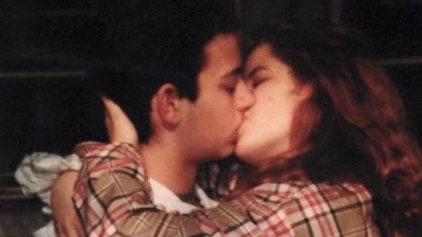 Jakob Shtizberg und Susan Sideropoulos am Valentinstag 1996
