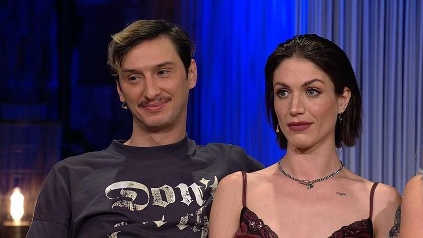 Jakob und Tessa Bergmeier beim Wiedersehen von "Das Sommerhaus der Stars" 2024