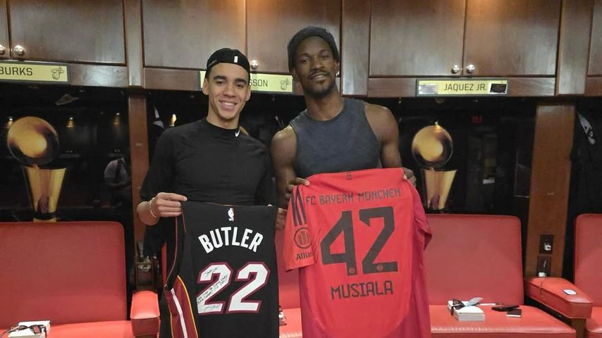 Sportstars Jamal Musiala und Jimmy Butler