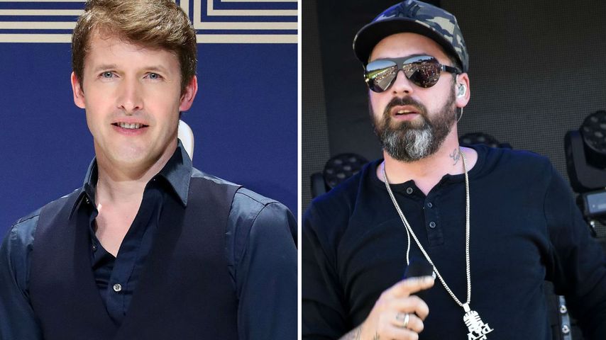 Support von James Blunt: Rüpel-Rapper Sido verwundert Fans