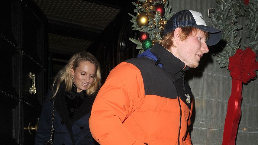 James Blunts Frau und Ed Sheeran, Dezember 2023