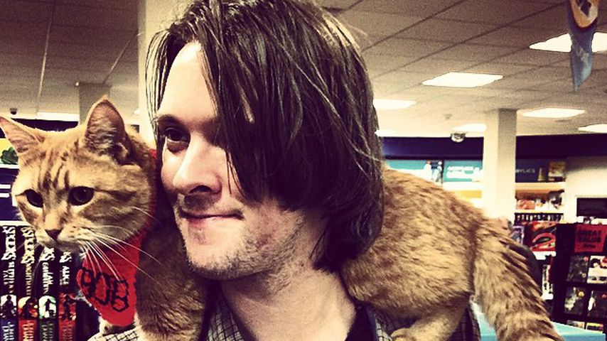 James Bowen mit seinem Kater Bob