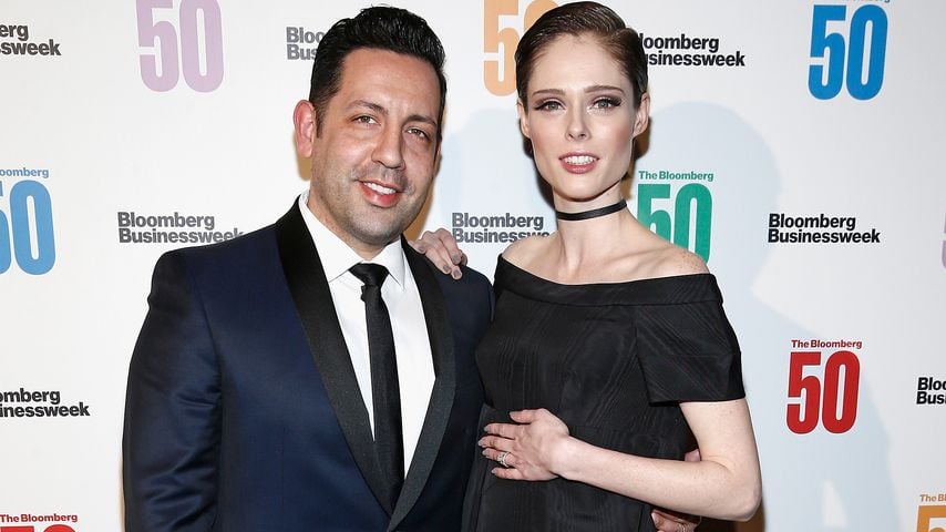 James Coran und Coco Rocha, 2018