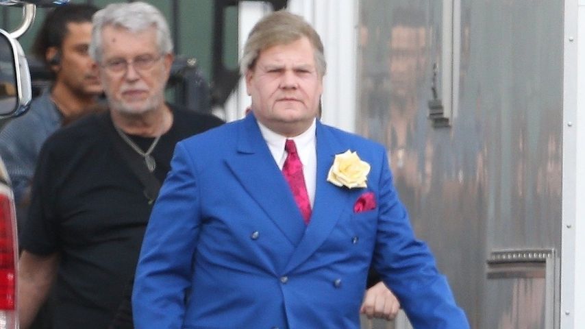 James Corden bei den Dreharbeiten zu "The Prom"