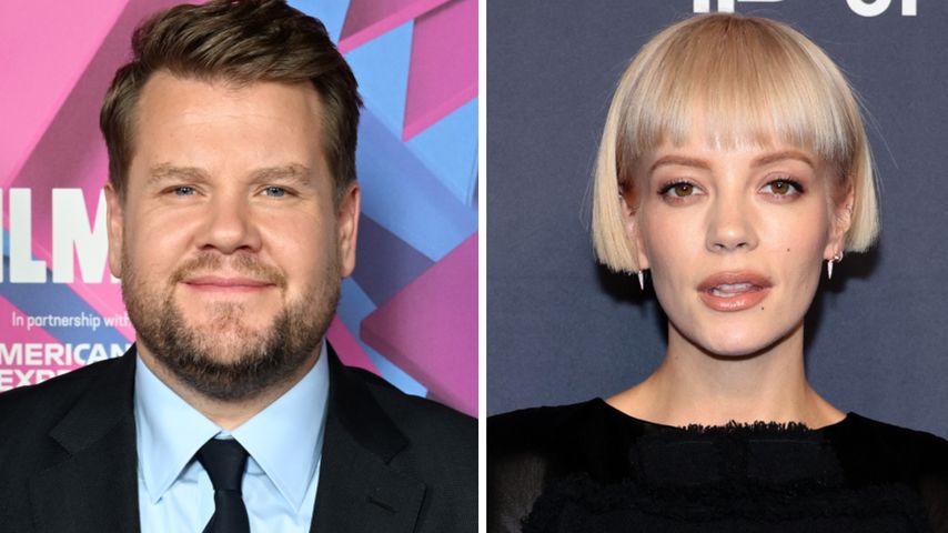 Unangenehm: James Corden wollte früher Lily Allen erobern