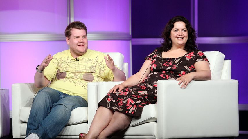 James Corden und Ruth Jones im Juli 2008