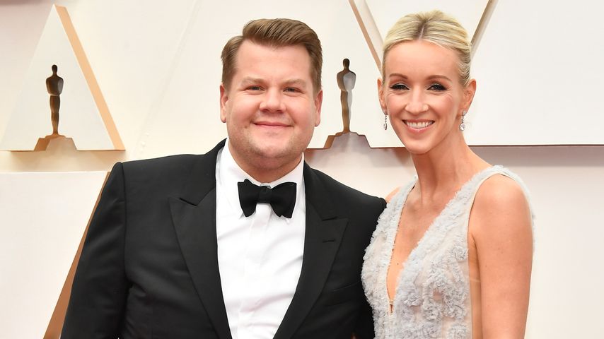 James Corden und seine Frau Julia Carey, 2020