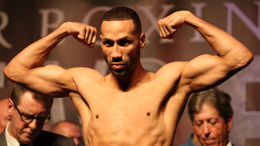 James DeGale bei einem Kampf in London, 2019