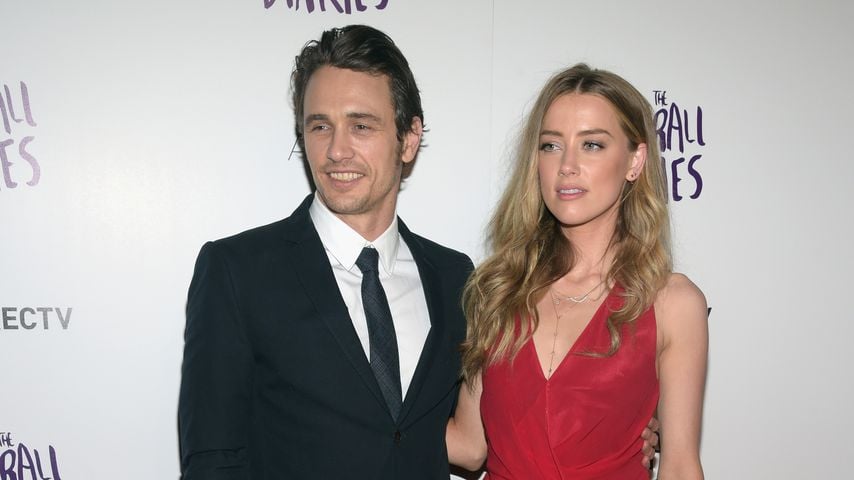 James Franco und Amber Heard im April 2016 in Hollywood