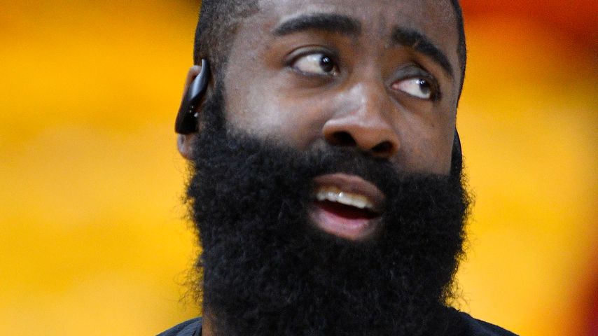 James Harden bei einem Basketballspiel in Salt Lake City