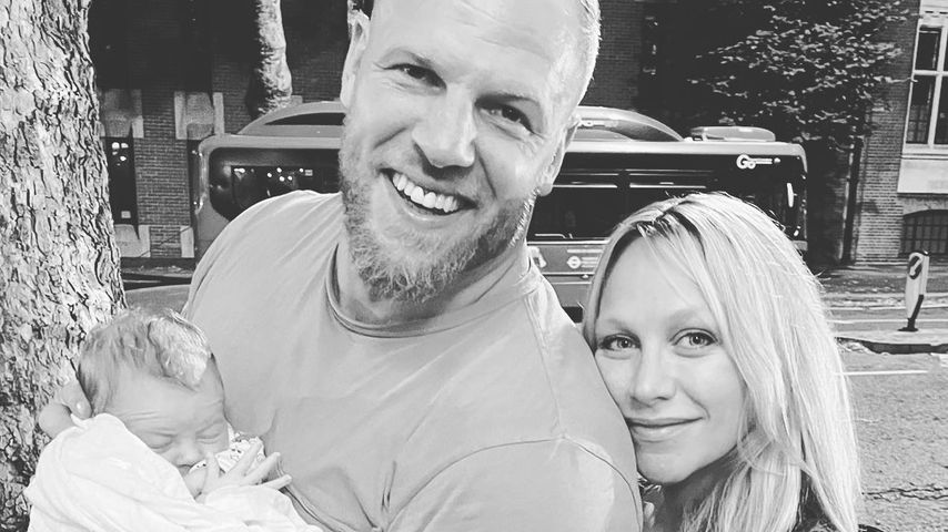 James Haskell und Chloe Madeley im August 2022