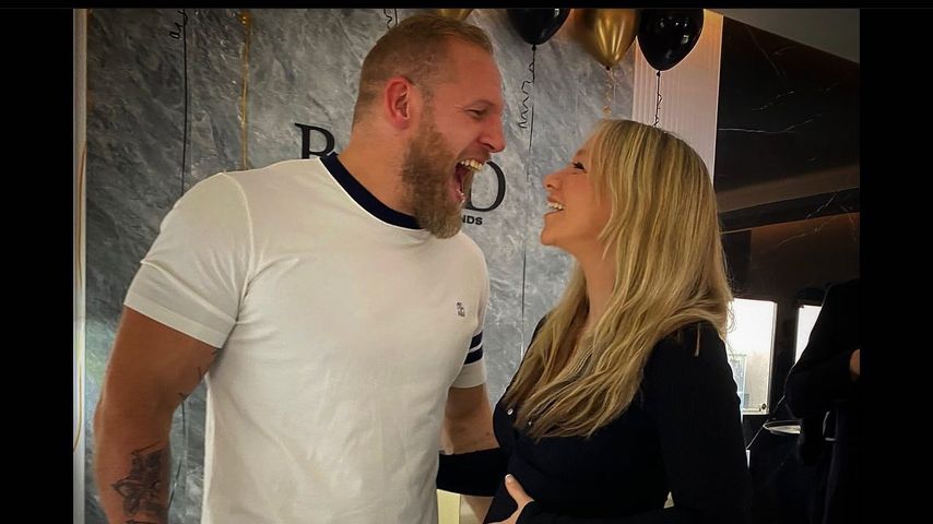 James Haskell und Chloe Madeley im März 2022