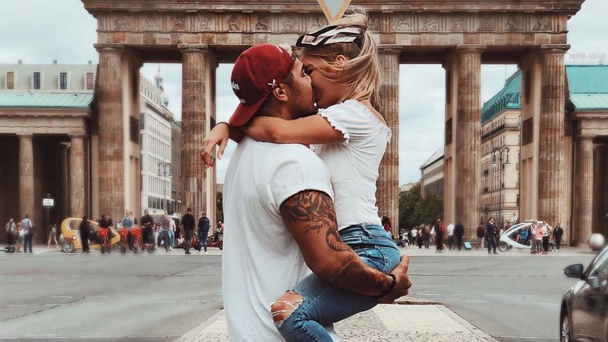 James Jennings mit Freundin Laura Lucie