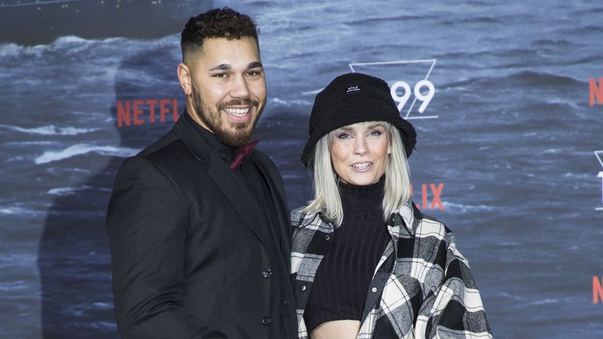 James Jennings und Jazzy Gudd bei der "1899"-Premiere in Berlin