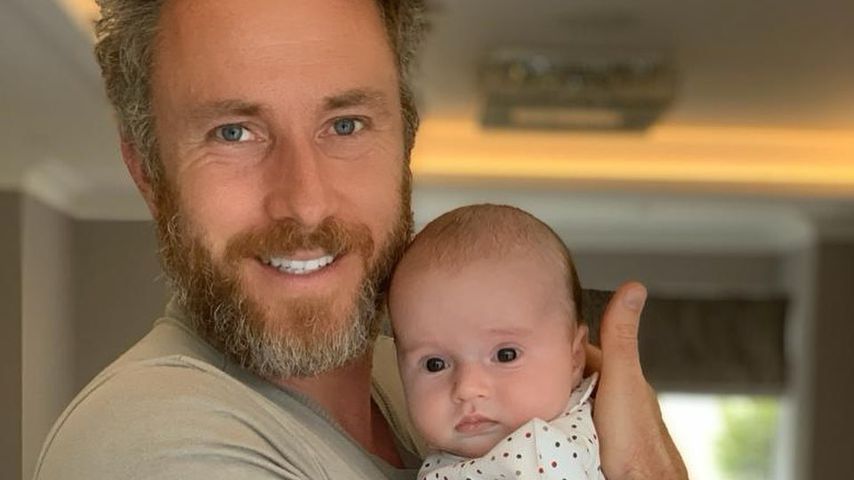 James Joran und seine Tochter Ella, 2020