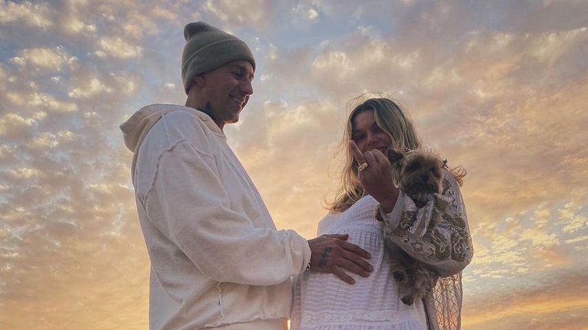 James Kirkham und Jessica Hart