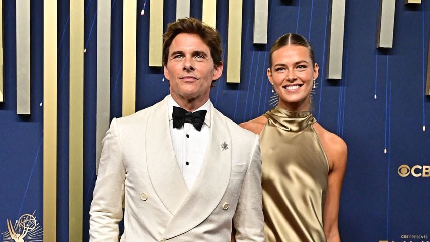 Emmy-Überraschung: James Marsden zeigt Freundin Frederique