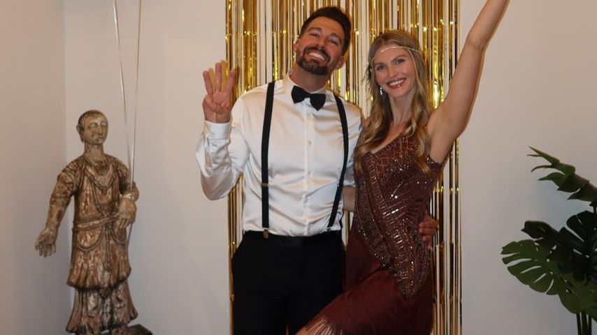 James Maslow und Caitlin Spears im November 2024
