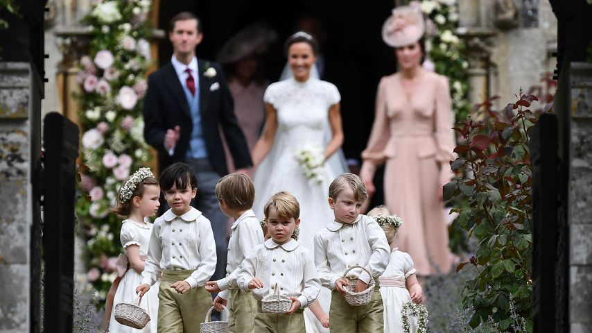 Pippa Middletons Pageboy: Stahl ER Prinz George die Show?