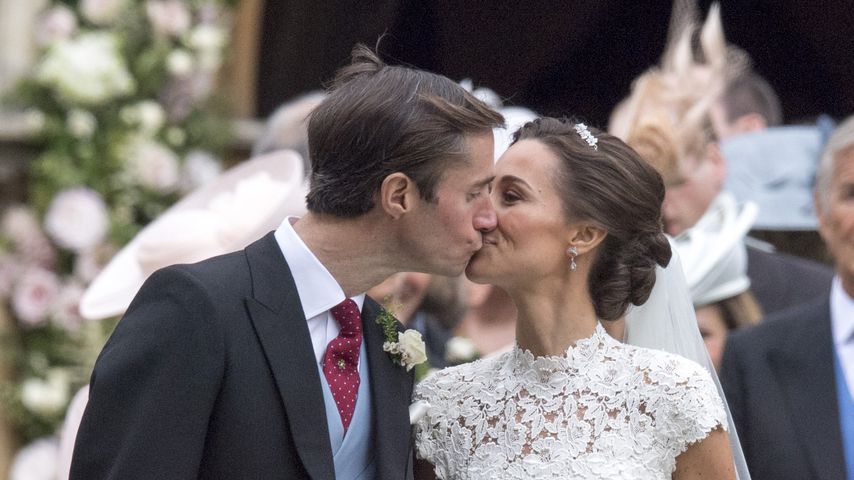 Neu, alt & geliehen: So setzte Pippa den Hochzeitsbrauch um