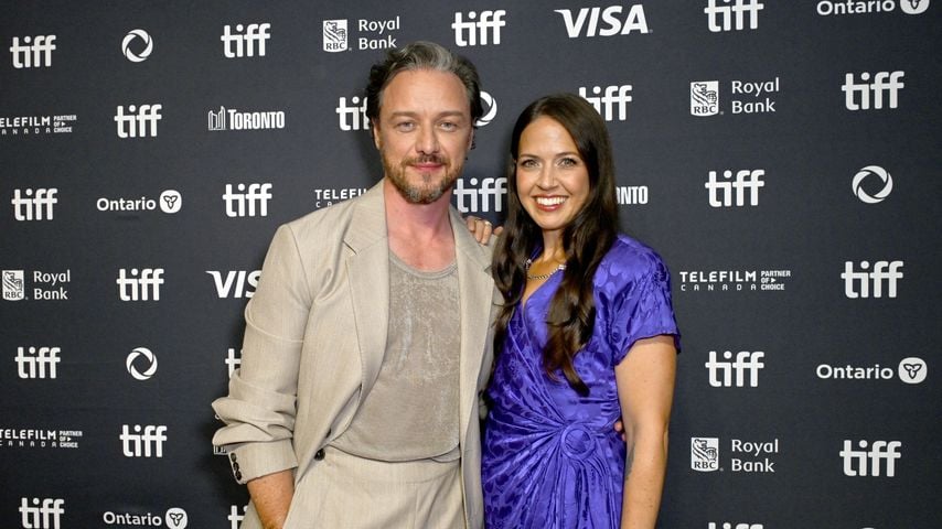Selten: James McAvoy besucht Red Carpet mit Ehefrau Lisa
