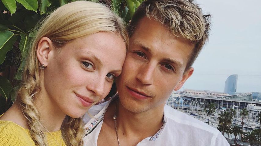 James McVey und Kristie Brittain