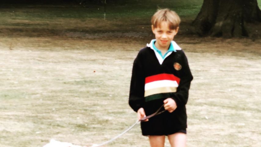 James Middleton als Kind
