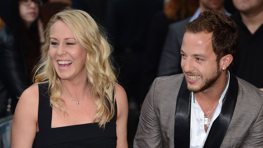 James Morrison und seine Frau Gill, 2012