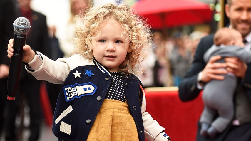 James Reynolds bei der Stern-Verleihung ihres Vaters auf dem Hollywood Walk of Fame