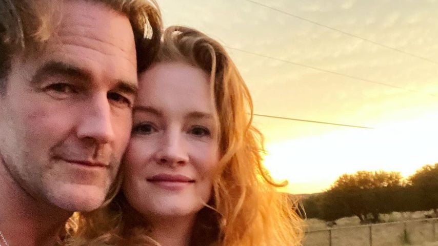 James Van Der Beek mit seiner Frau Kimberly