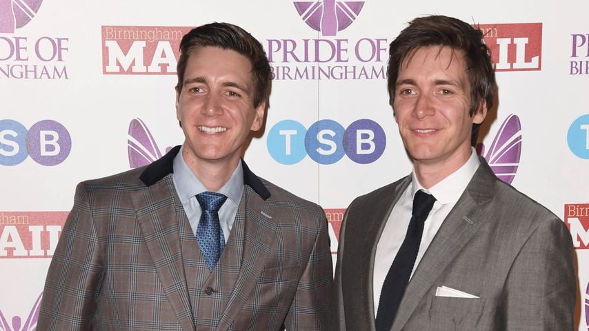 James und Oliver Phelps bei den Birmingham Awards 2018