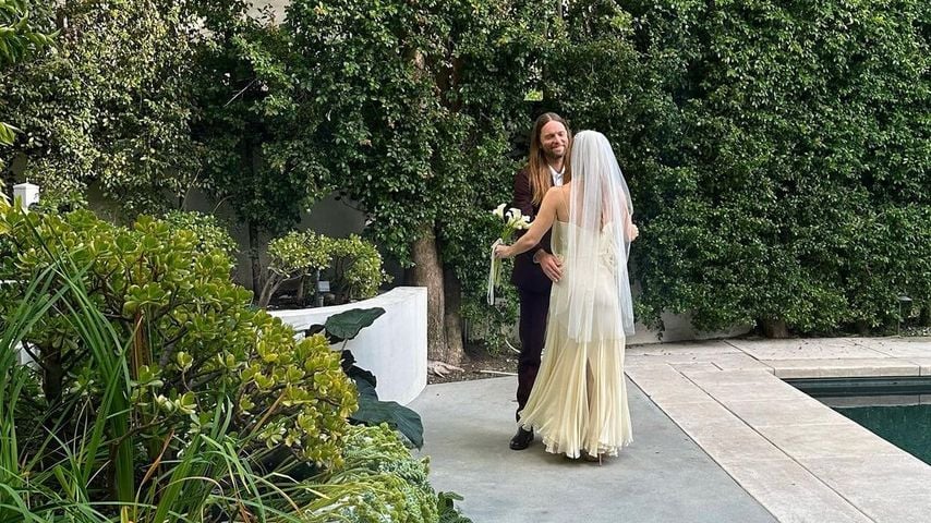 James Valentine mit seiner Ehefrau Alexis Novak