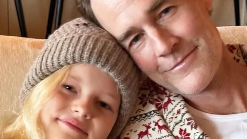 So feiert James Van Der Beek trotz Krebs Weihnachten