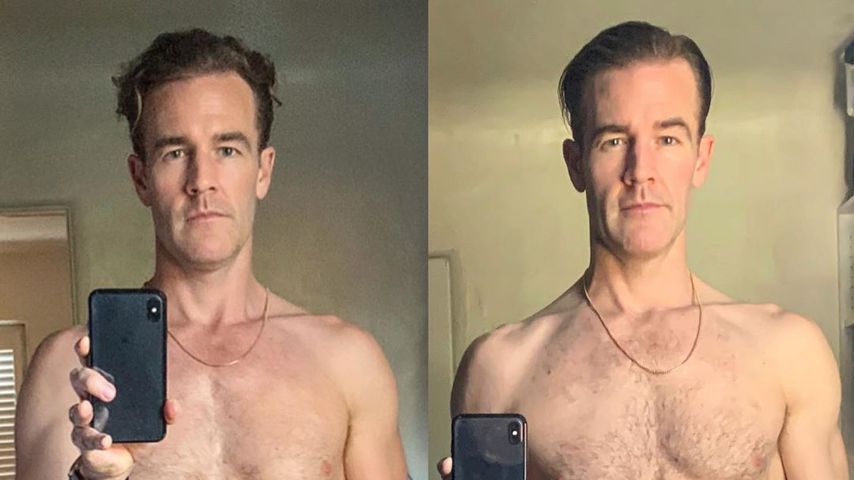 Hier zeigt James Van Der Beek seine Body-Transformation!