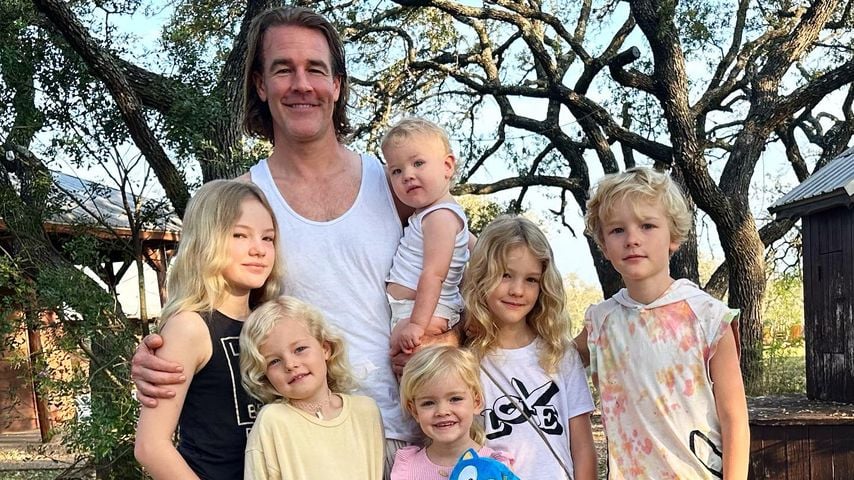 James Van der Beek und seine sechs Kinder, November 2022