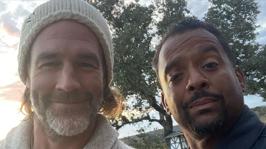 James Van der Beek und Alfonso Ribeiro, November 2021