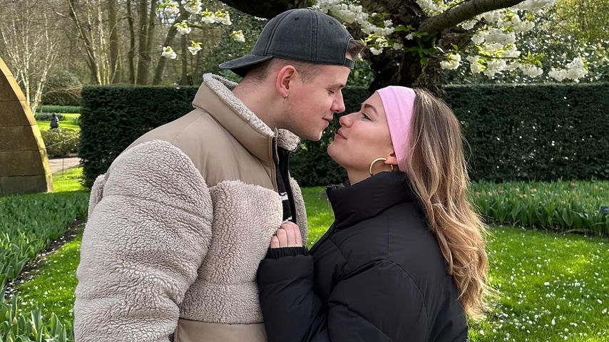 Jamie Birrell und Sonny Loops im April 2024