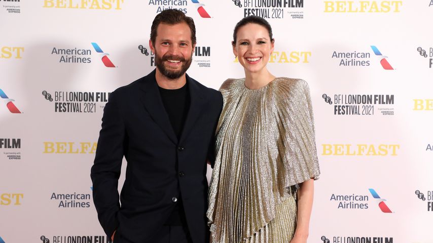 Jamie Dornan und Caitriona Balfe im Oktober 2021
