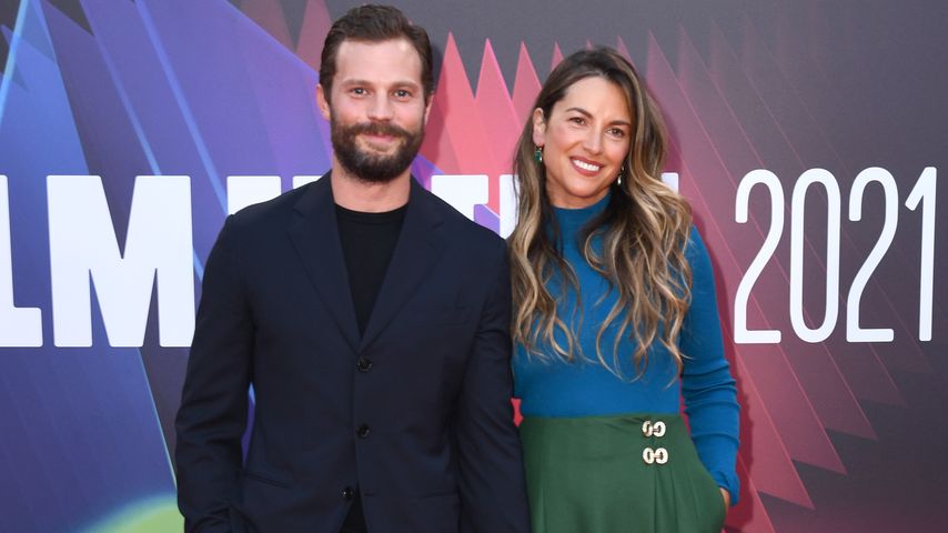 Schauspieler Jamie Dornan und seine Frau Amelia Warner