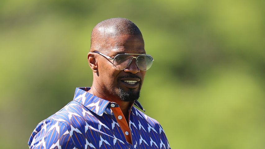 Selten: Jamie Foxx Hand in Hand mit seiner Alyce unterwegs