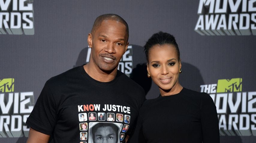 Jamie Foxx mit Kerry Washington bei den MTV Generation Awards