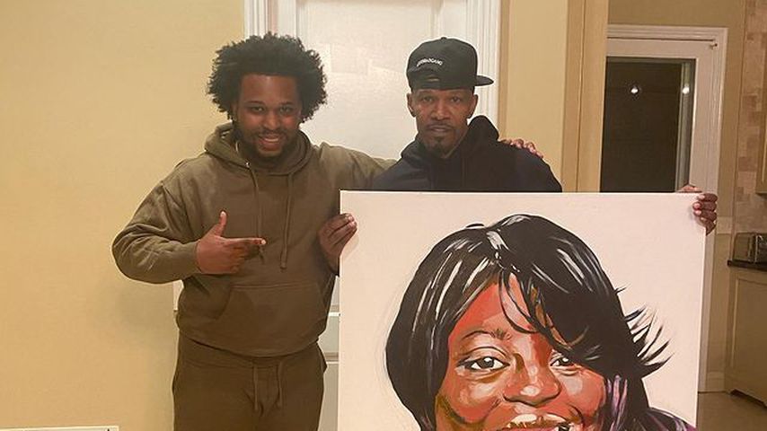 Jamie Foxx bekommt Bild der verstorbenen Schwester geschenkt