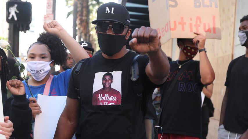 Jamie Foxx protestiert lautstark gegen Rassismus in L.A.!