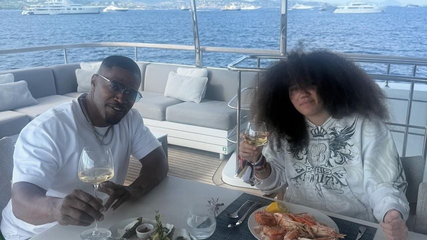 Jamie Foxx und seine Tochter Anelise Foxx