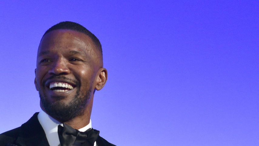 Jamie Foxx und DeOndra Dixon im Oktober 2018 in Denver