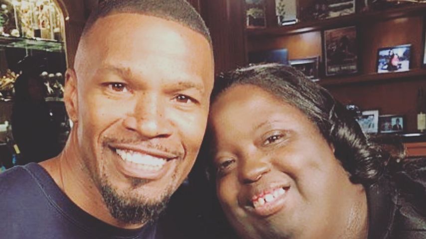 Jamie Foxx mit seiner Schwester DeOndra Dixon