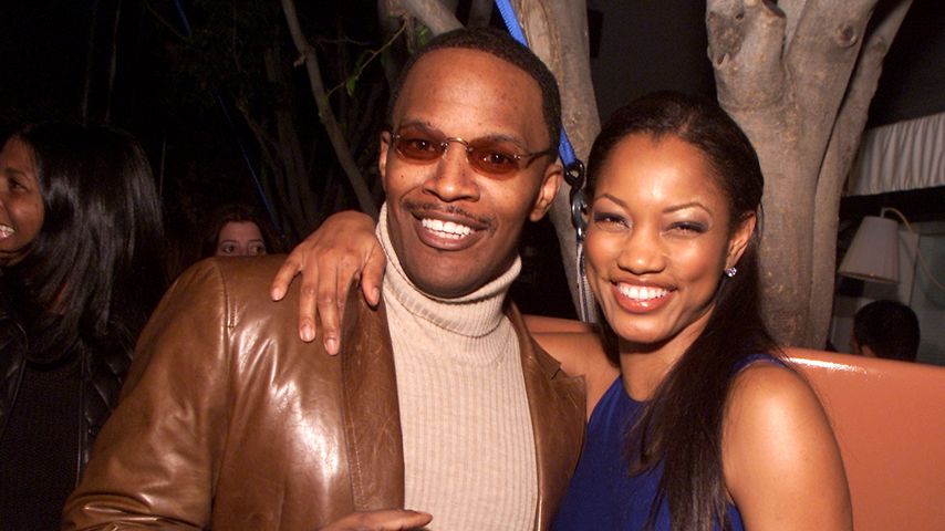Jamie Foxx und Garcelle Beauvais, Januar 2002