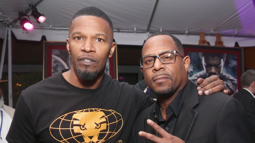 Jamie Foxx in Klinik: Kumpel Martin Lawrence wird emotional