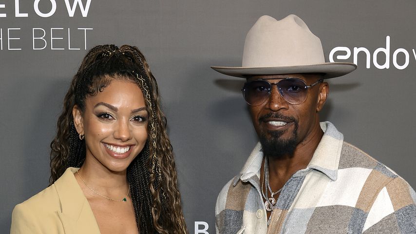 Jamie Foxx und seine Tochter Corinne, Oktober 2022