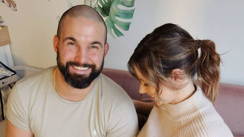 Jamie Jewitt, Camilla Thurlow und ihre Tochter Nell